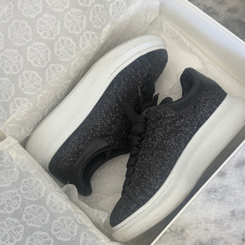 Alexander mcqueen galaxy glitter sneakers